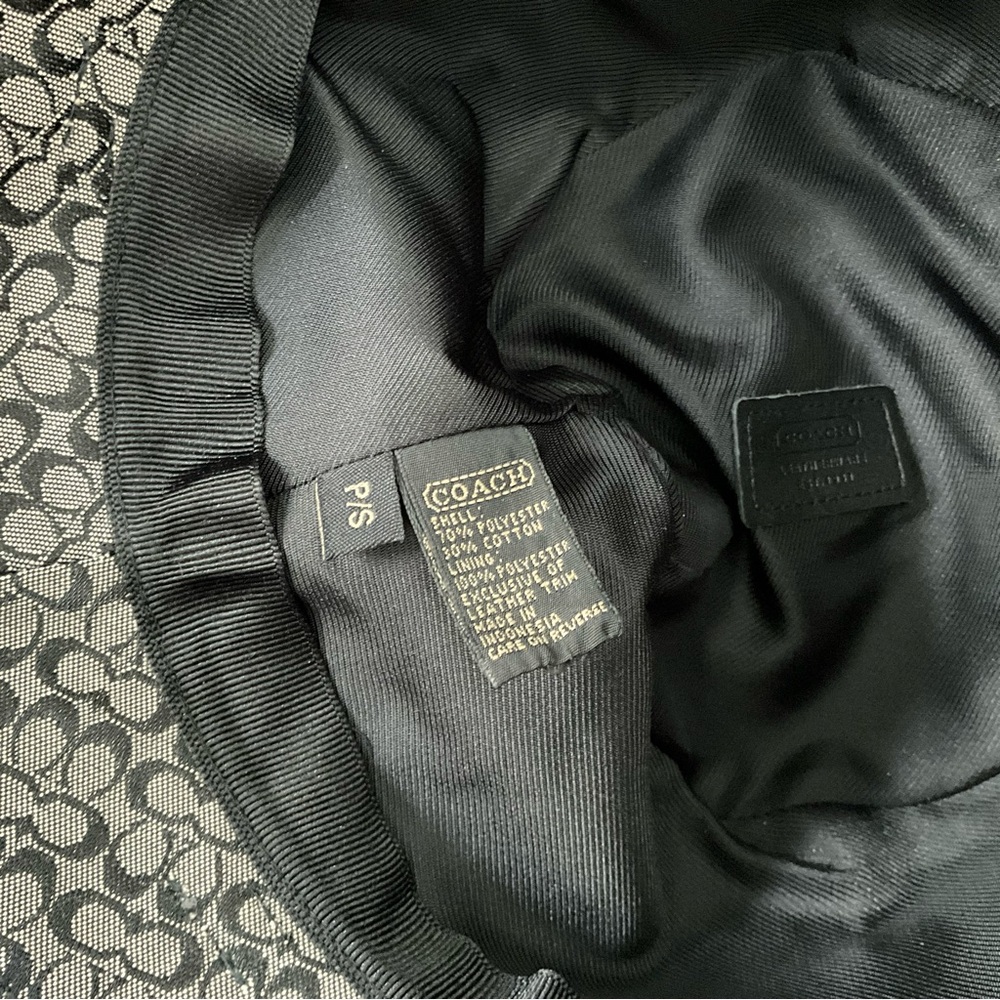 Coach Signature Jacquard Bucket Hat - Picture 4 of 5